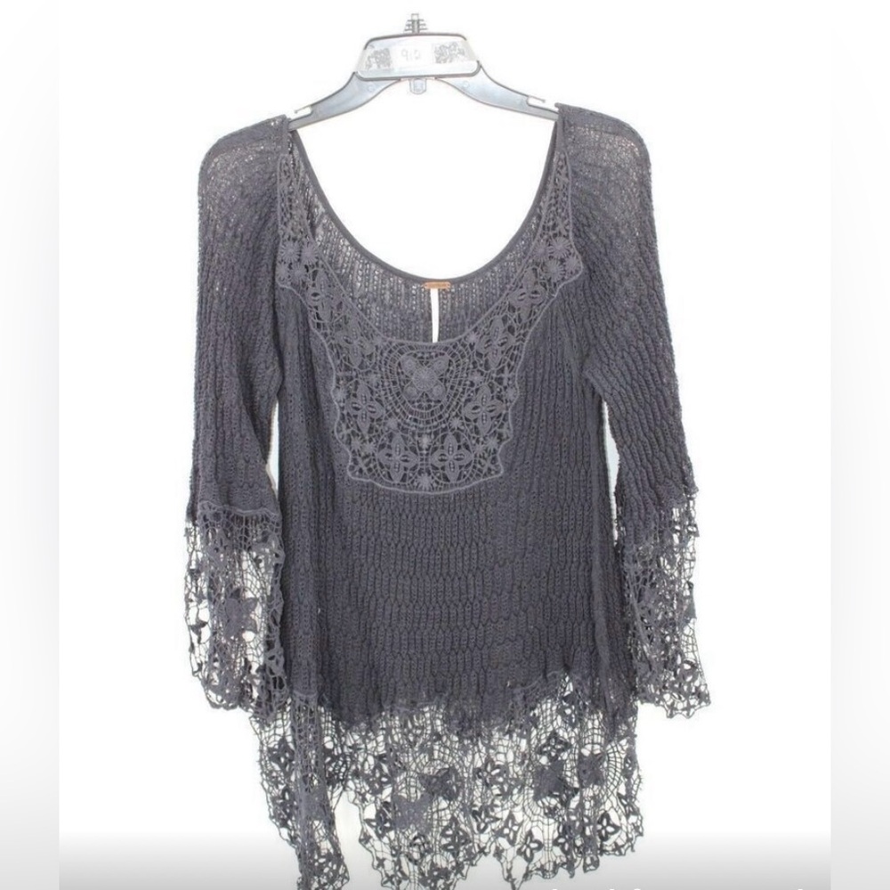 Free people Victorian lace tunic large